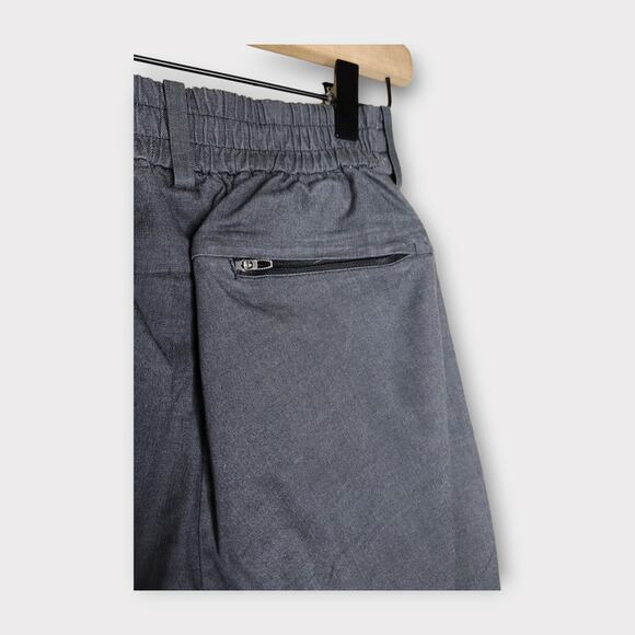 Lululemon Athletica Gray Stretch Pants Elastic Waist Tapered Women's Size 28 - Picture 4 of 5